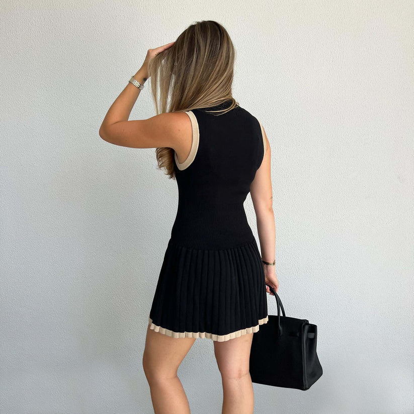 Leah | Ribbed Mini Dress