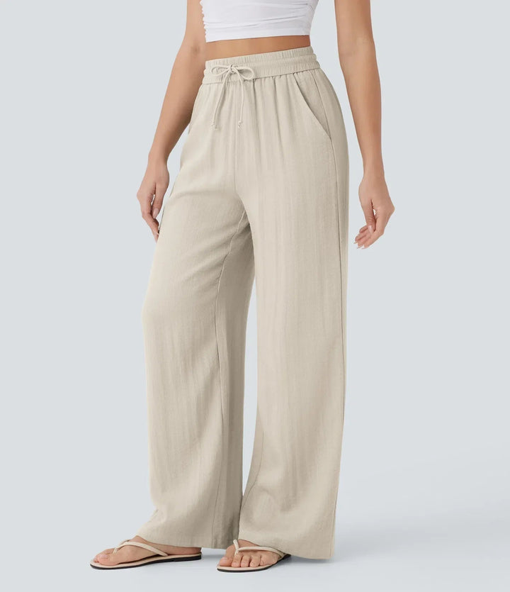 Zafeiria™ - Elegant linen pants