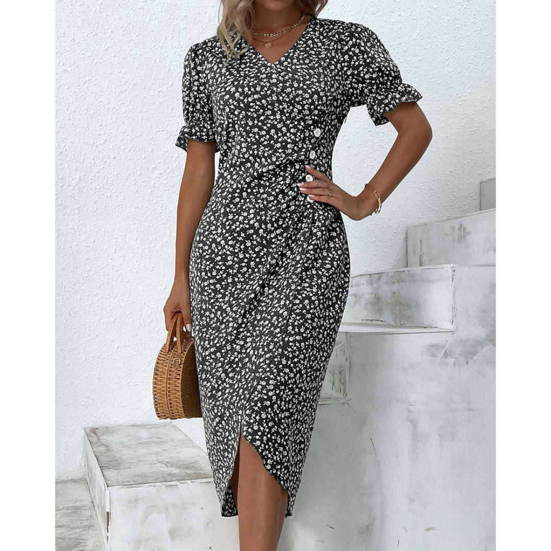 Vienna™ ELEGANT WRAP DRESS