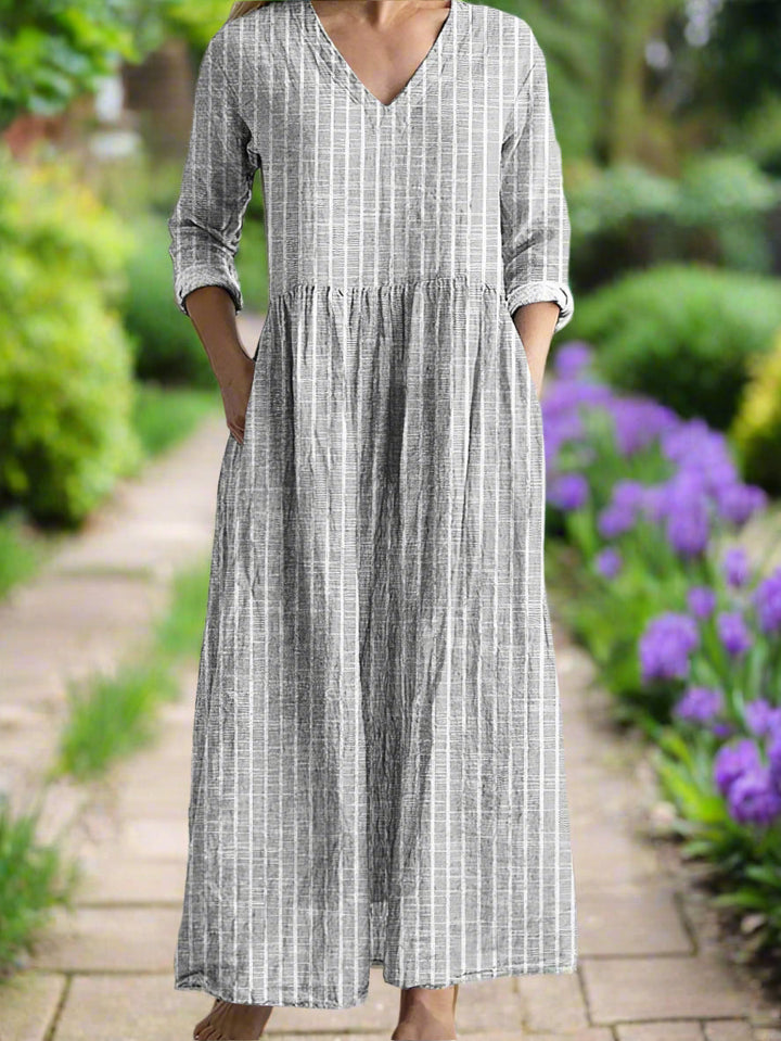 Galia - Casual Striped Dress