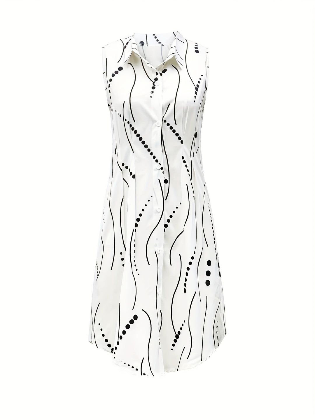 Lisa-Elegant Sleeveless Ruched Dress