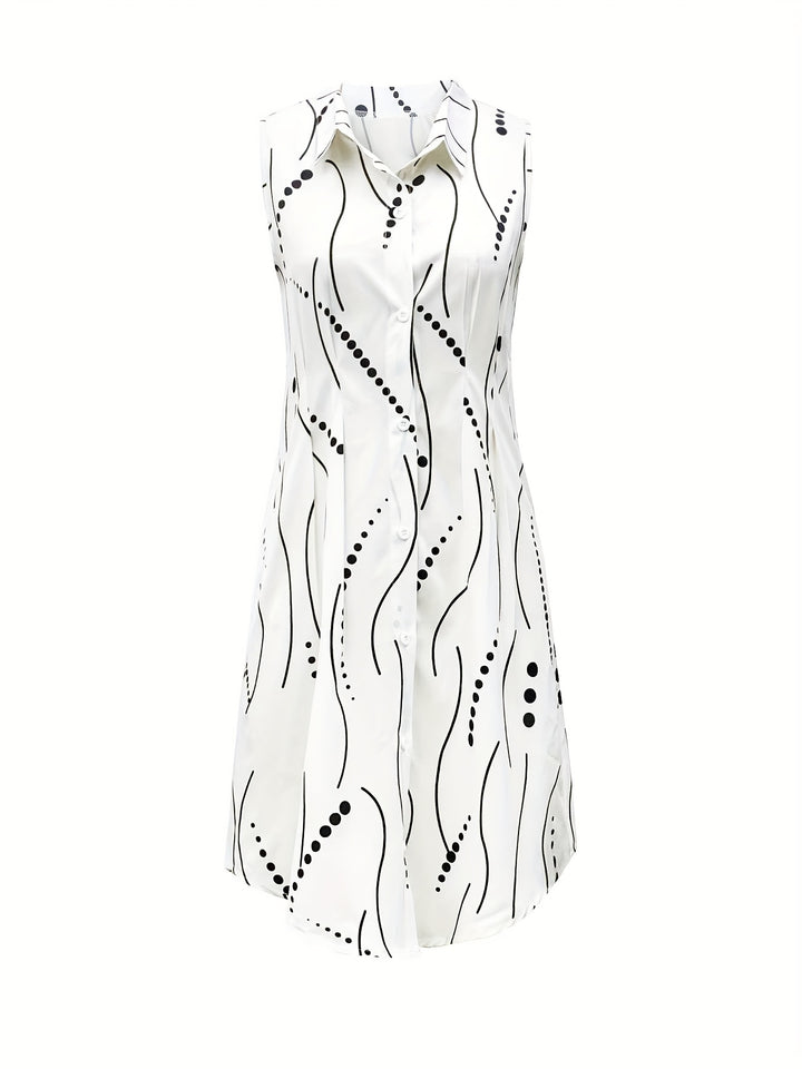 Lisa-Elegant Sleeveless Ruched Dress