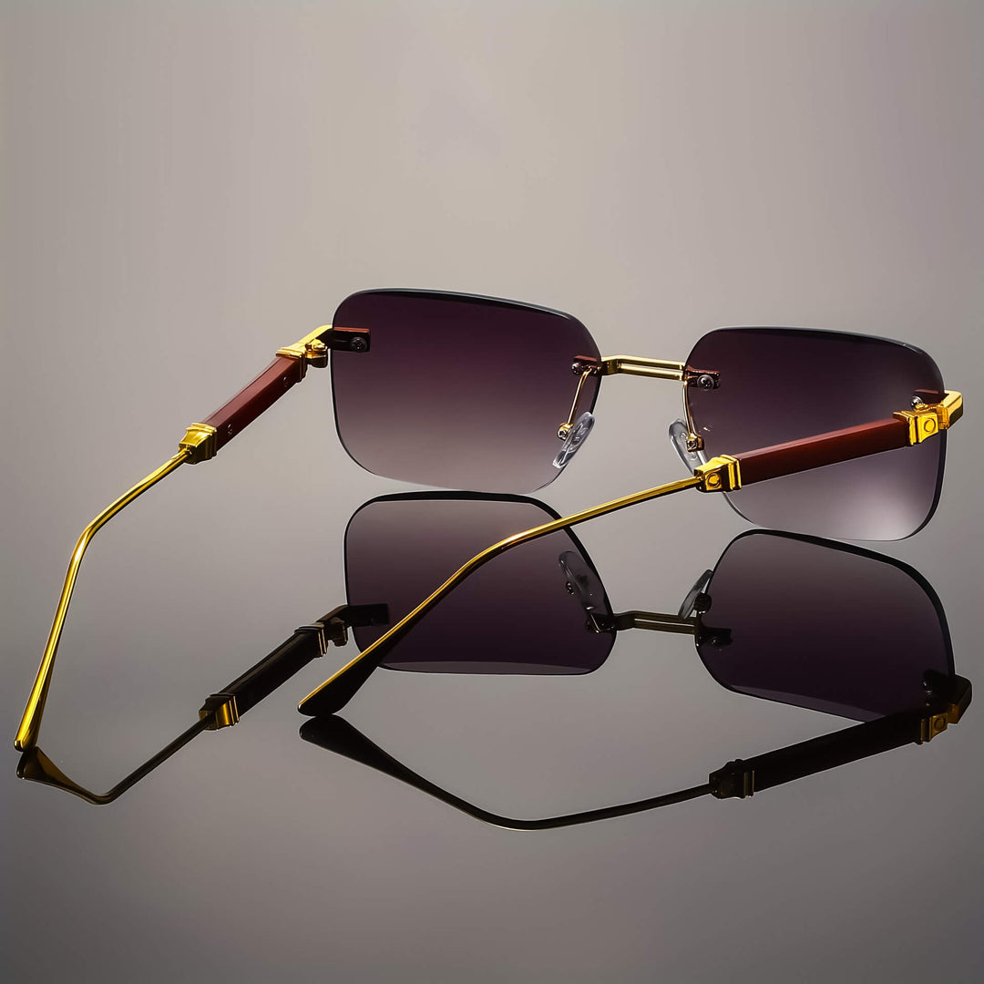 Brian Valenci Rimless Shades