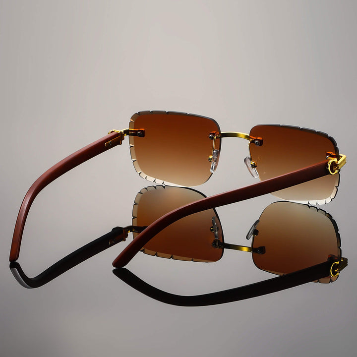 Naples Rimless Retro Shades