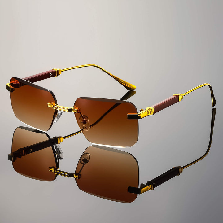Brian Valenci Rimless Shades