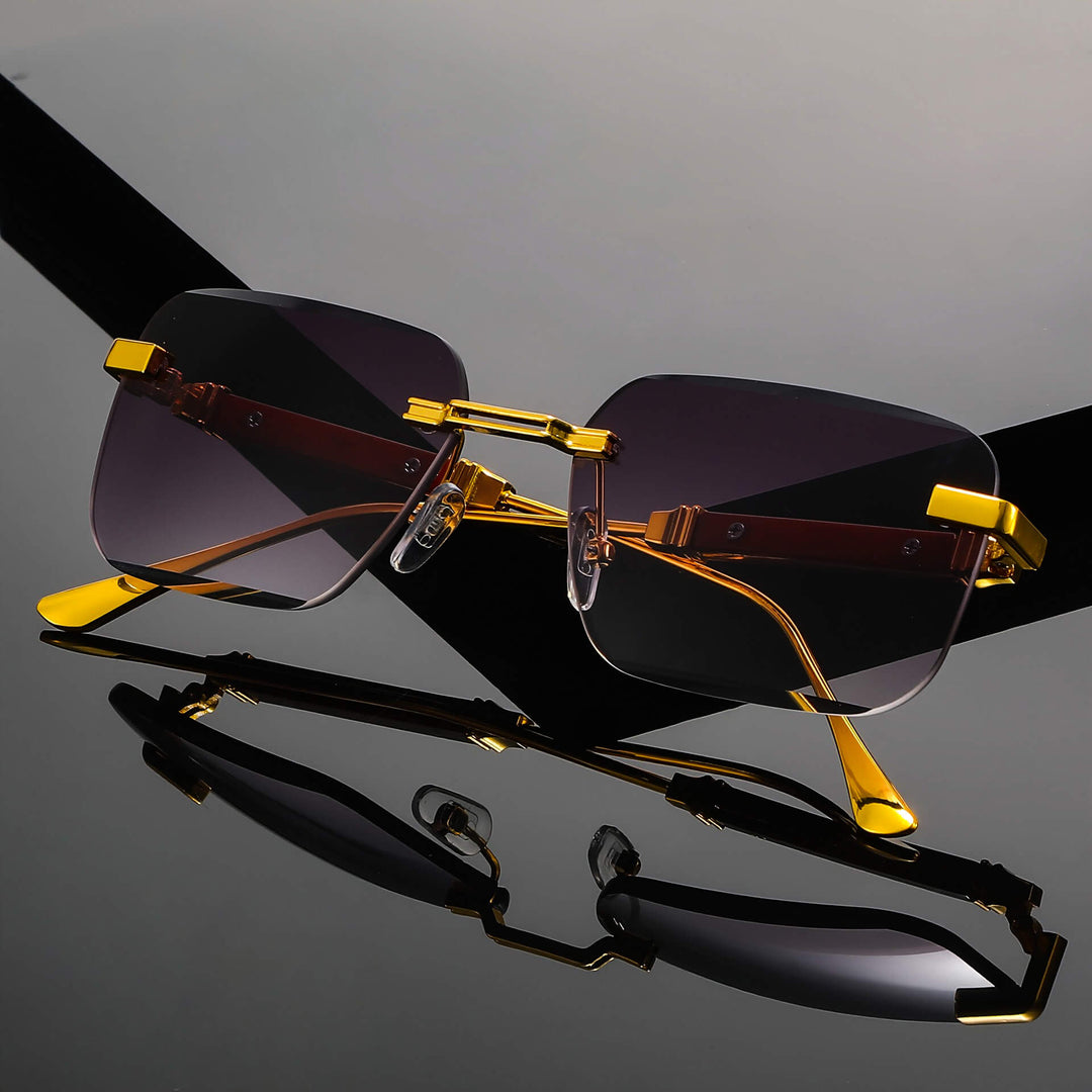 Brian Valenci Rimless Shades