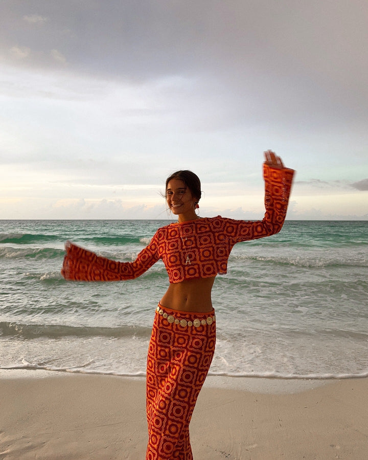 Kamryn | Long Sleeve Wrap Set