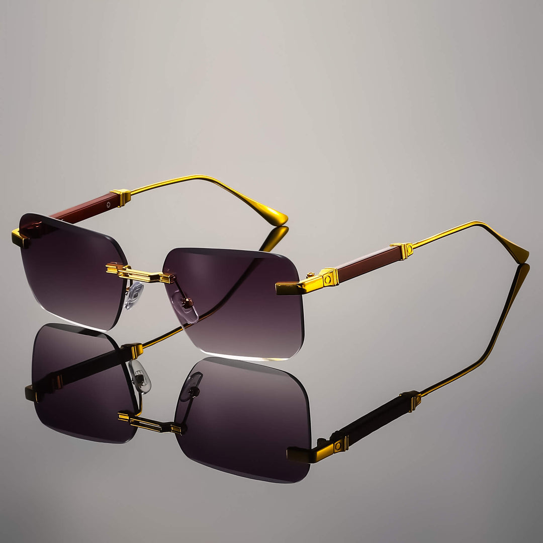 Brian Valenci Rimless Shades