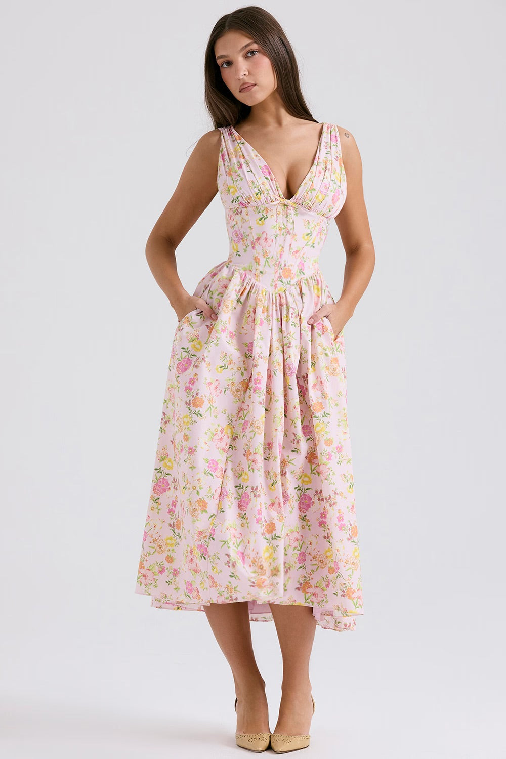 Misty - V-Neck Summer Dress