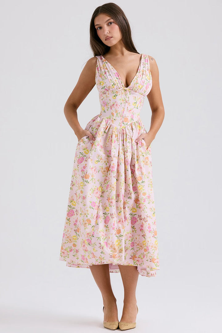 Misty - V-Neck Summer Dress