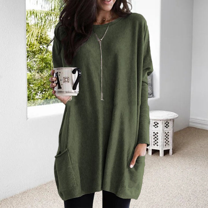 NANCY | RELAXED POCKET TUNIC WITH ELEGANT TUMMY COVERAGE