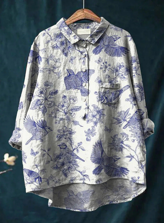 FLORAL AMELE | BLOUSE