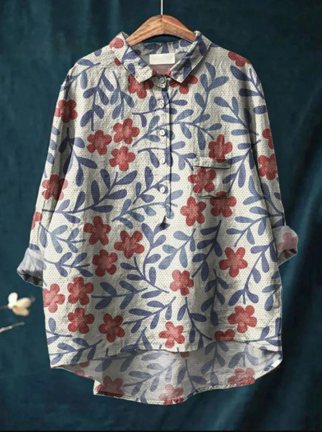 FLORAL AMELE | BLOUSE
