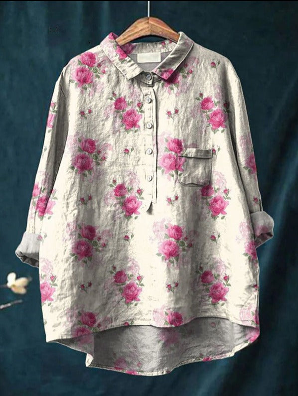 FLORAL AMELE | BLOUSE