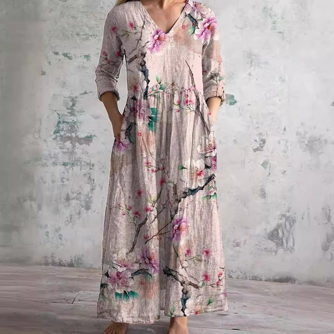 Adina™ | Elegant Floral Dress