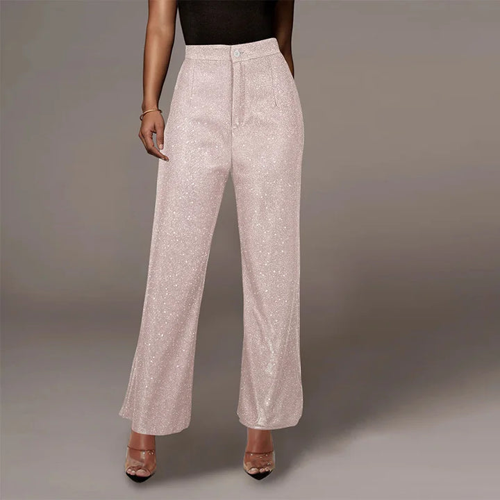 Pantaloni™ Vintage Jeans with Sequins and Wide Leg
