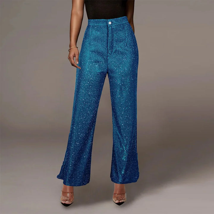 Pantaloni™ Vintage Jeans with Sequins and Wide Leg