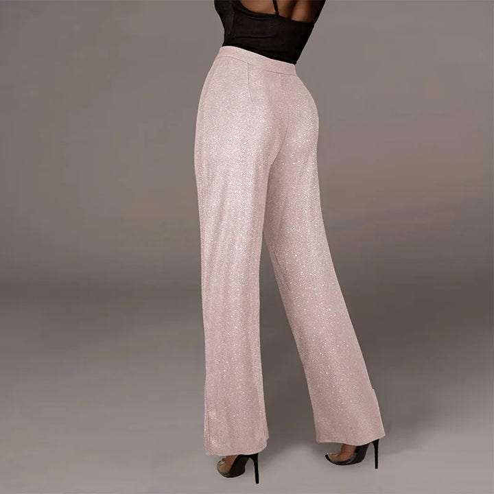 Pantaloni™ Vintage Jeans with Sequins and Wide Leg