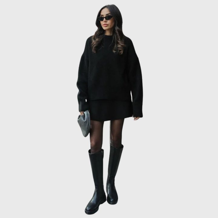 Cleo-Cozy Knit Set