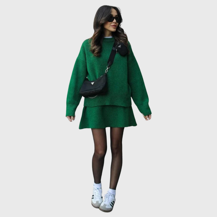 Cleo-Cozy Knit Set