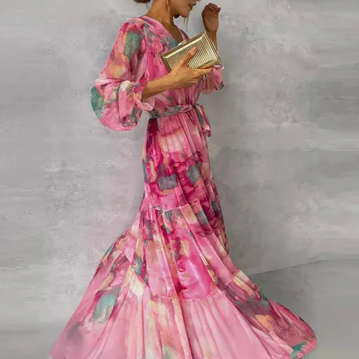 Emile - Elegant Floral Dress