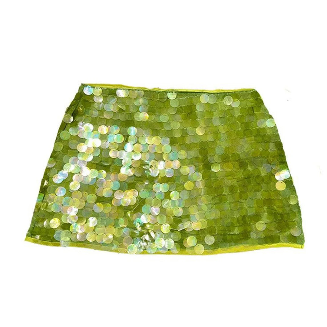 Hadassah | Glitter Sequin Mini Skirt