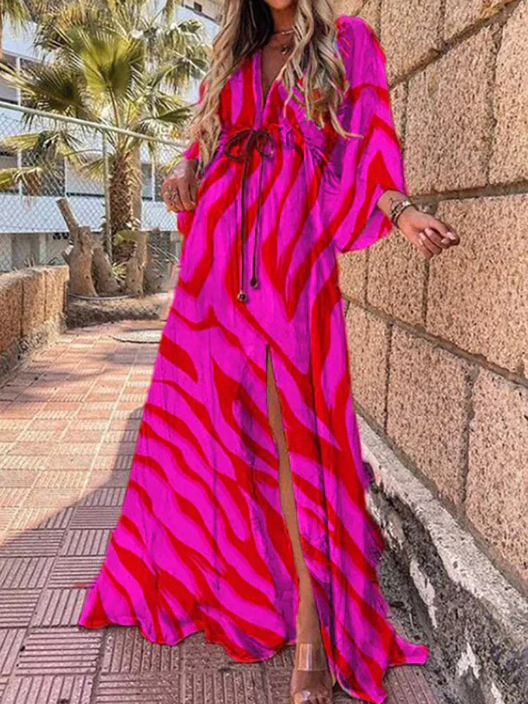 Gloria - Stylish Colorful Dress