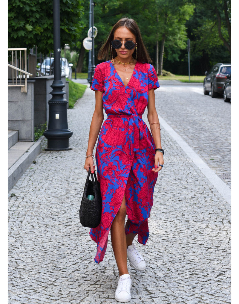 Laryn™ | Elegant Dress with Print