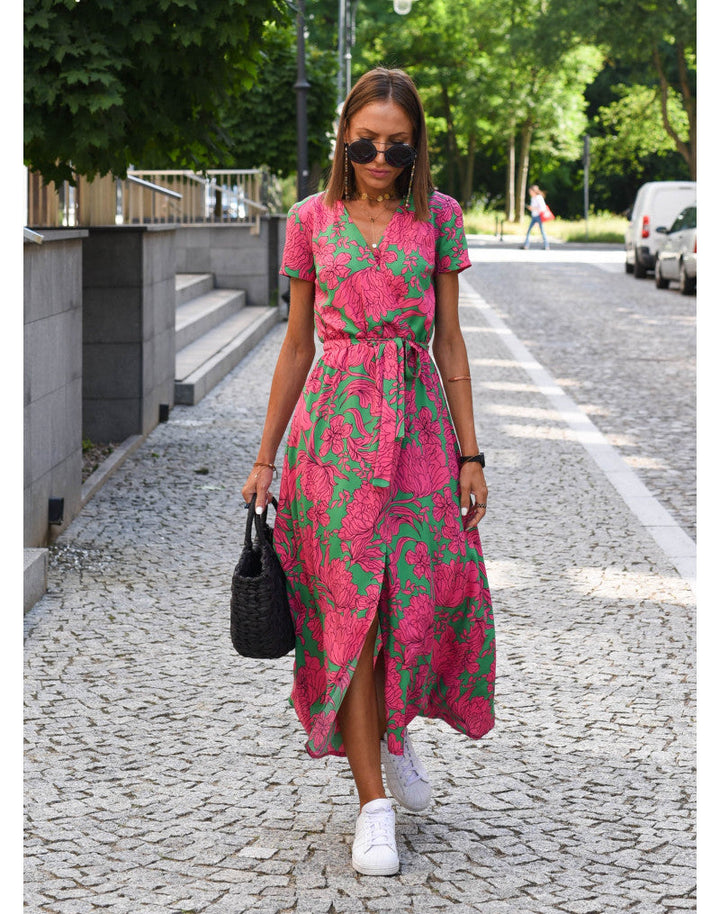 Laryn™ | Elegant Dress with Print