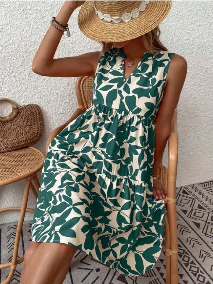 Ava™ - Chic Sleeveless Mini Dress