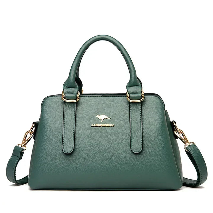 MARIA | BURGUNDY HANDBAG