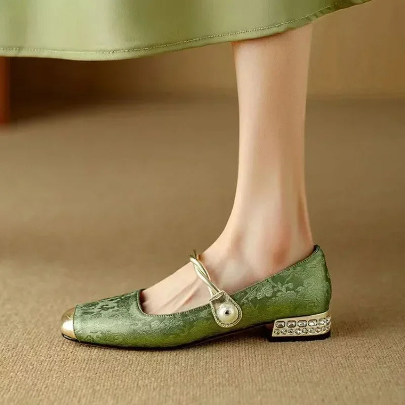 Mestelle | Leather Mary Janes
