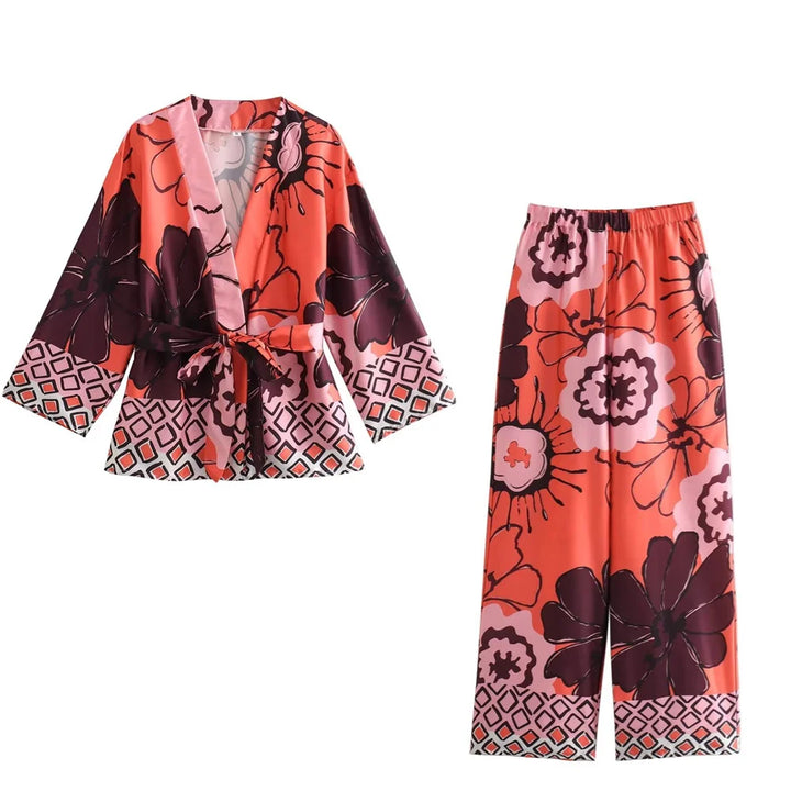 Klaudia | Modern Printed Suit