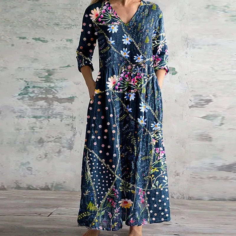 Adina™ | Elegant Floral Dress