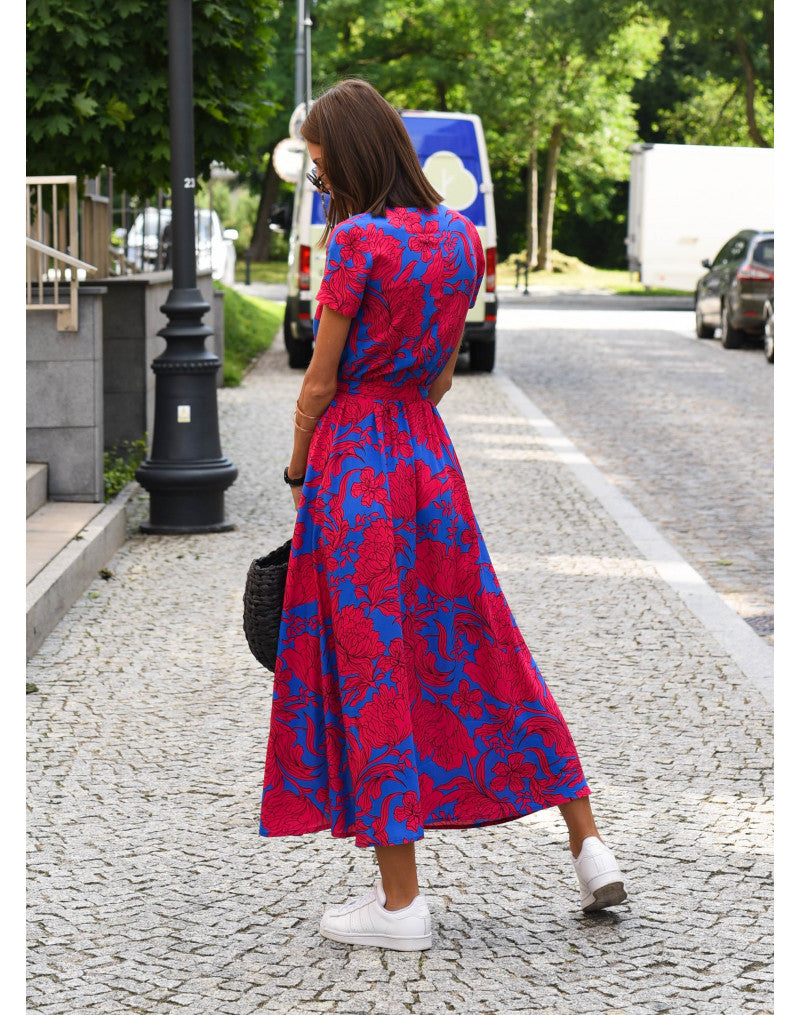Laryn™ | Elegant Dress with Print