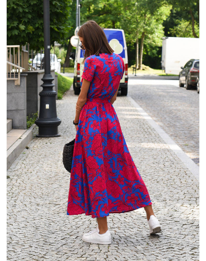 Laryn™ | Elegant Dress with Print