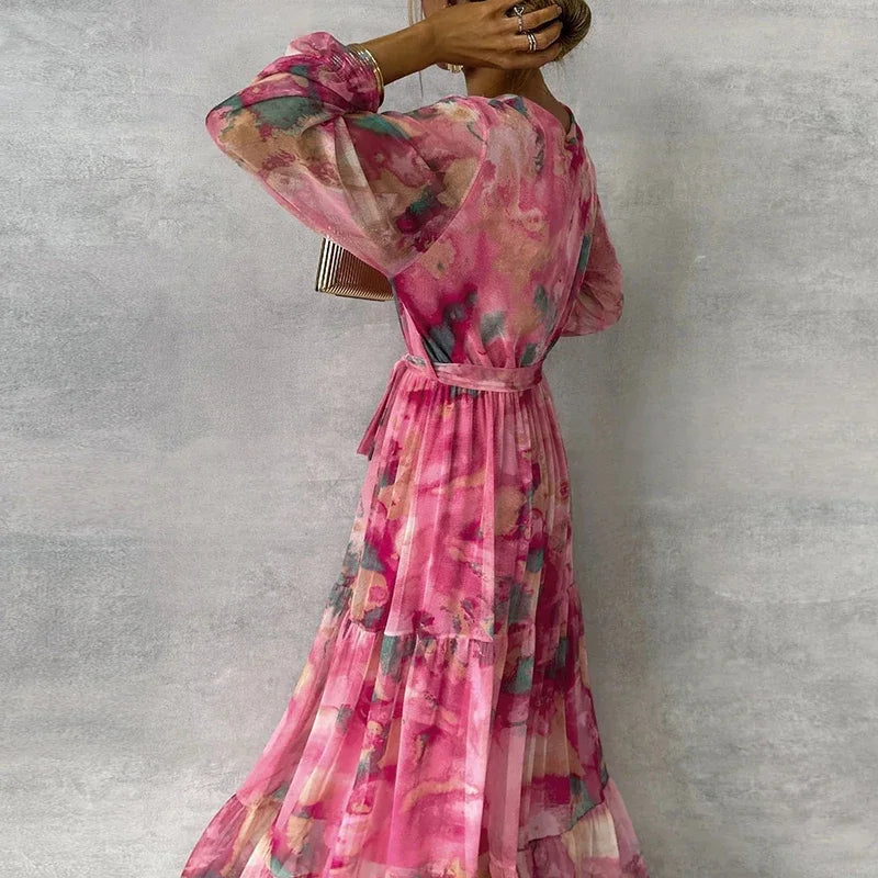 Emile - Elegant Floral Dress