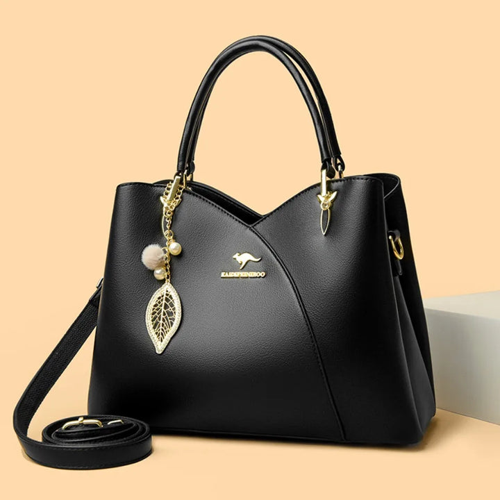 FELINA | BLACK SHOULDER BAG