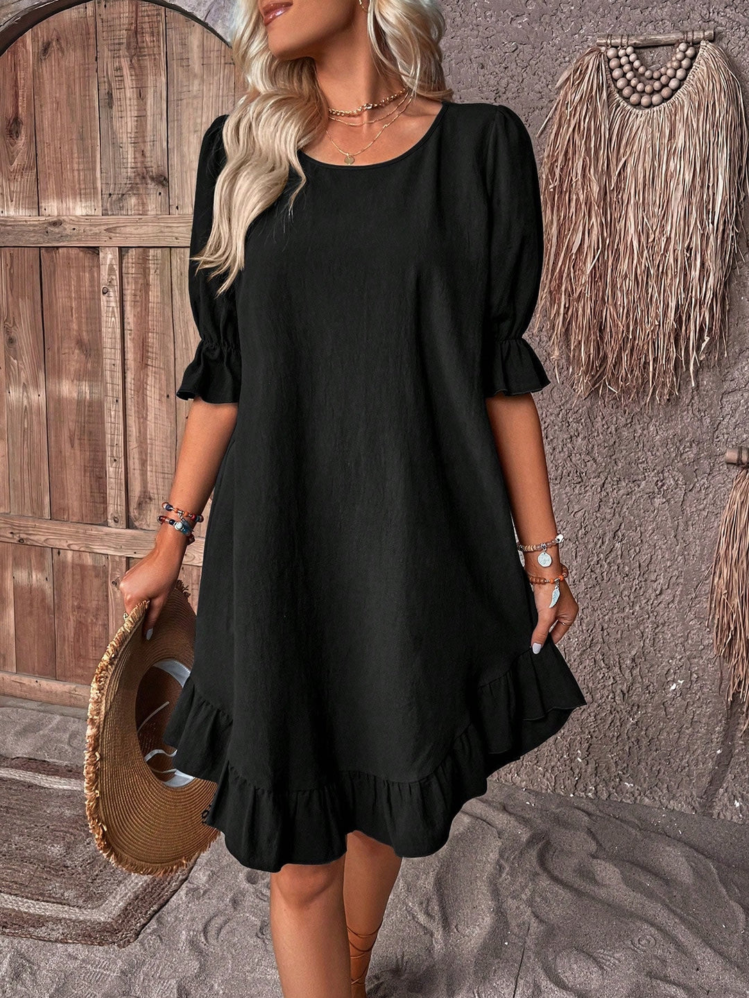 Paula - Tummy Covering Summer Dress