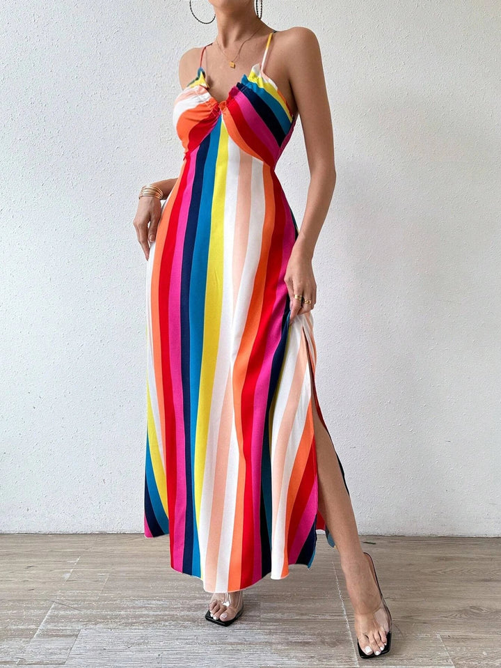 Hanna™ - Ethnic Backless Dress