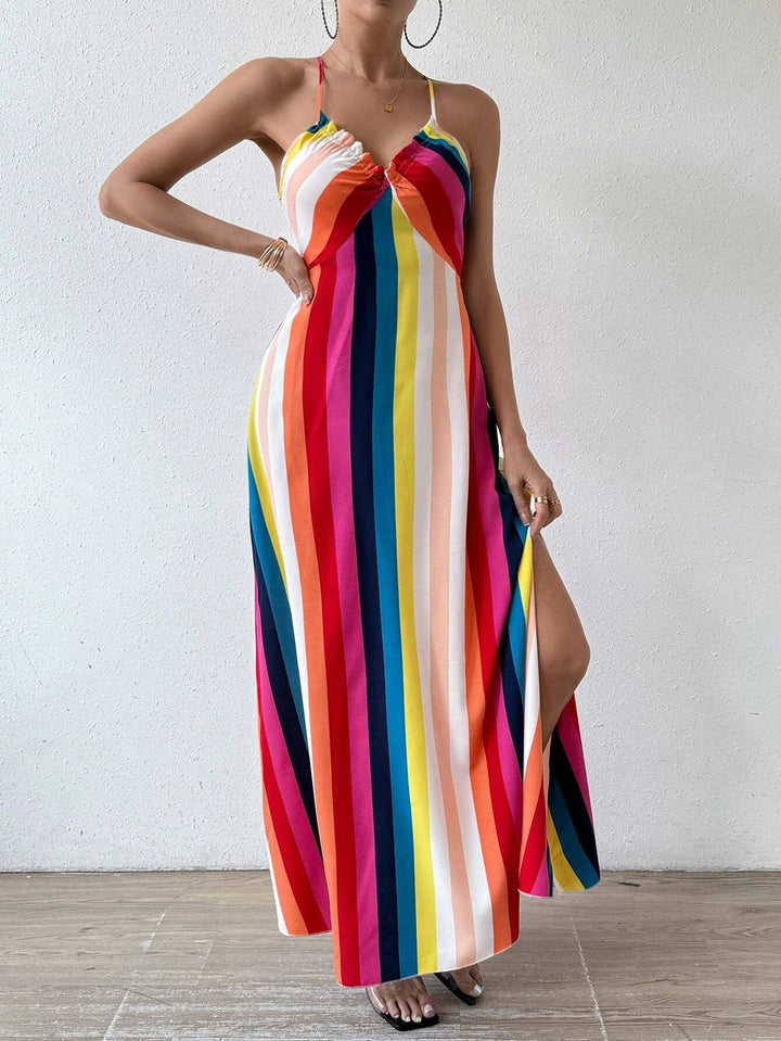 Hanna™ - Ethnic Backless Dress