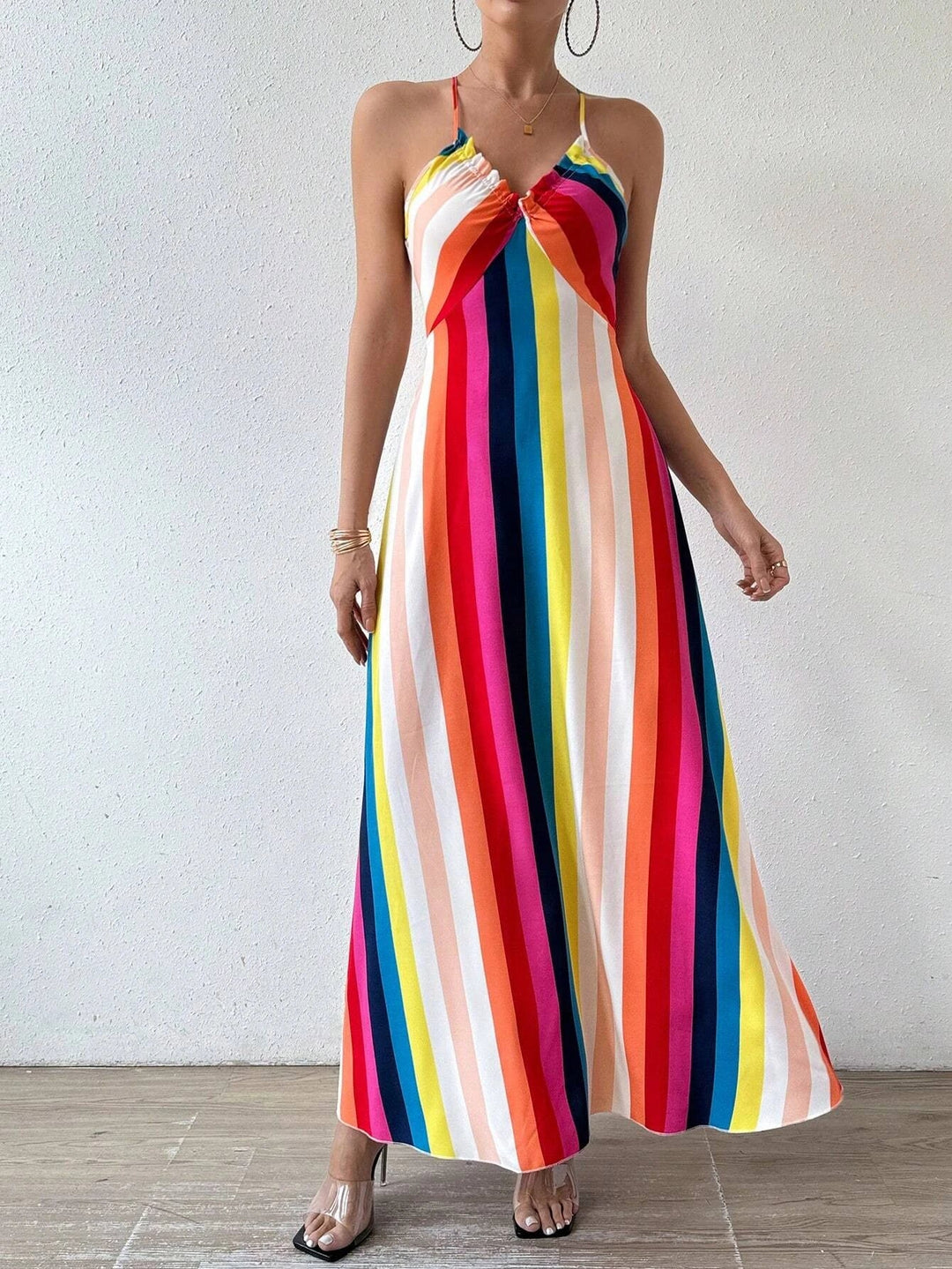 Hanna™ - Ethnic Backless Dress