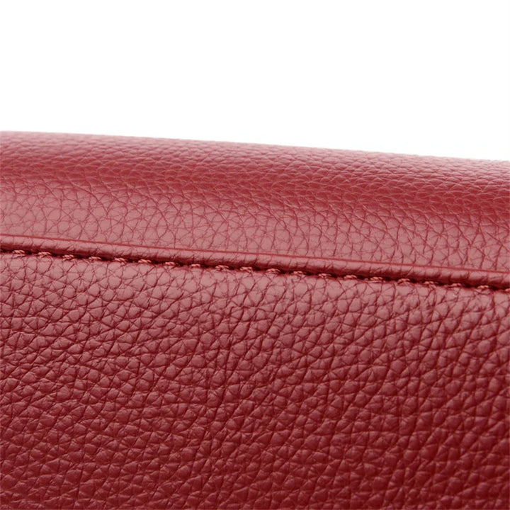 MARIA | BURGUNDY HANDBAG
