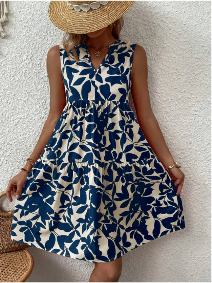 Ava™ - Chic Sleeveless Mini Dress