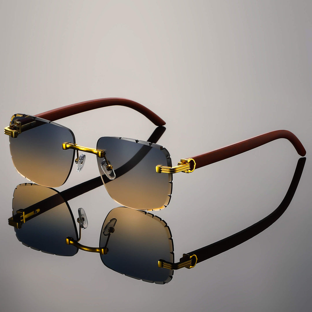 Naples Rimless Retro Shades