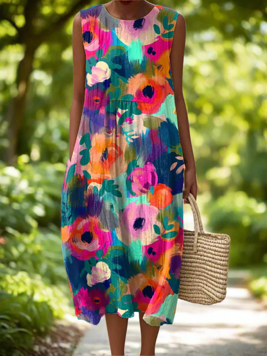 Lucy - Stylish Casual Floral Dress