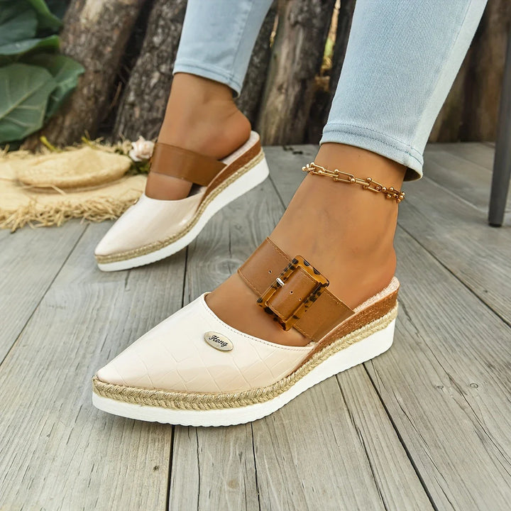 Alyssa™ - Stylish Wedge Sandals