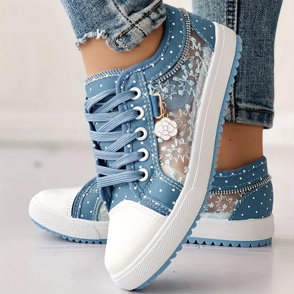 Ivy™ | Women’s Stylish Lace-Up Sneakers