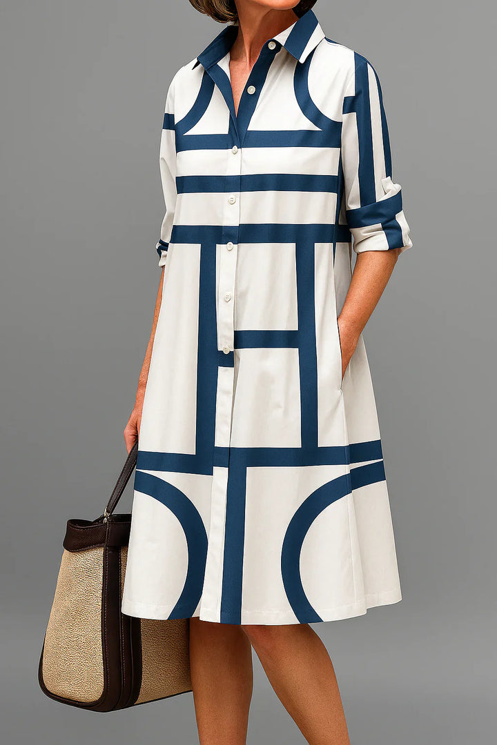 Bettan™ | Luxurious midi dress for simple elegance