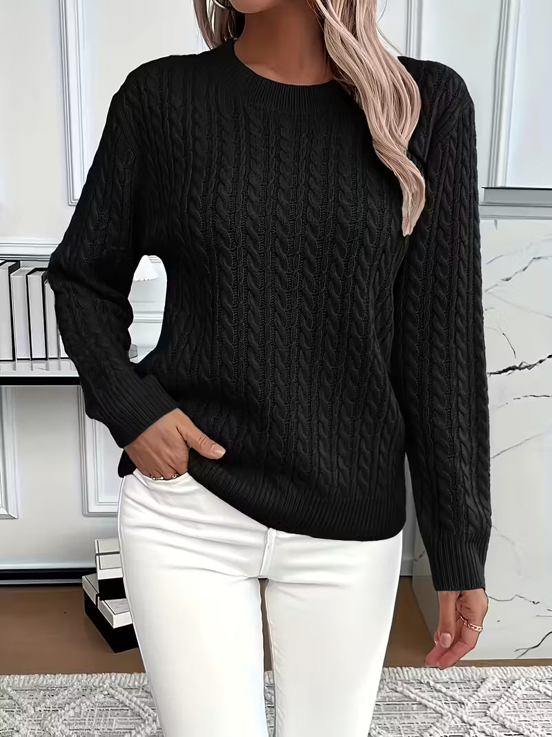 Aria™ | Soft Knit Minimal Sweater